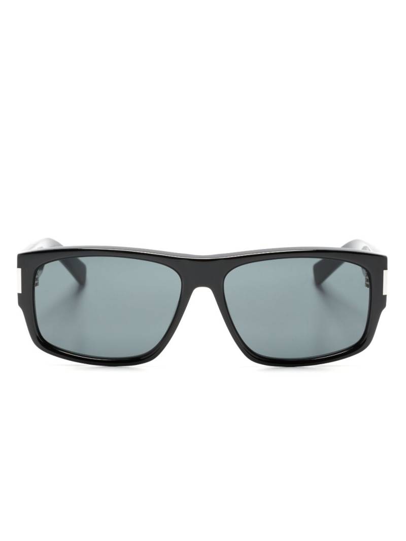 Saint Laurent Eyewear SL 689 rectangle-frame sunglasses - Black von Saint Laurent Eyewear