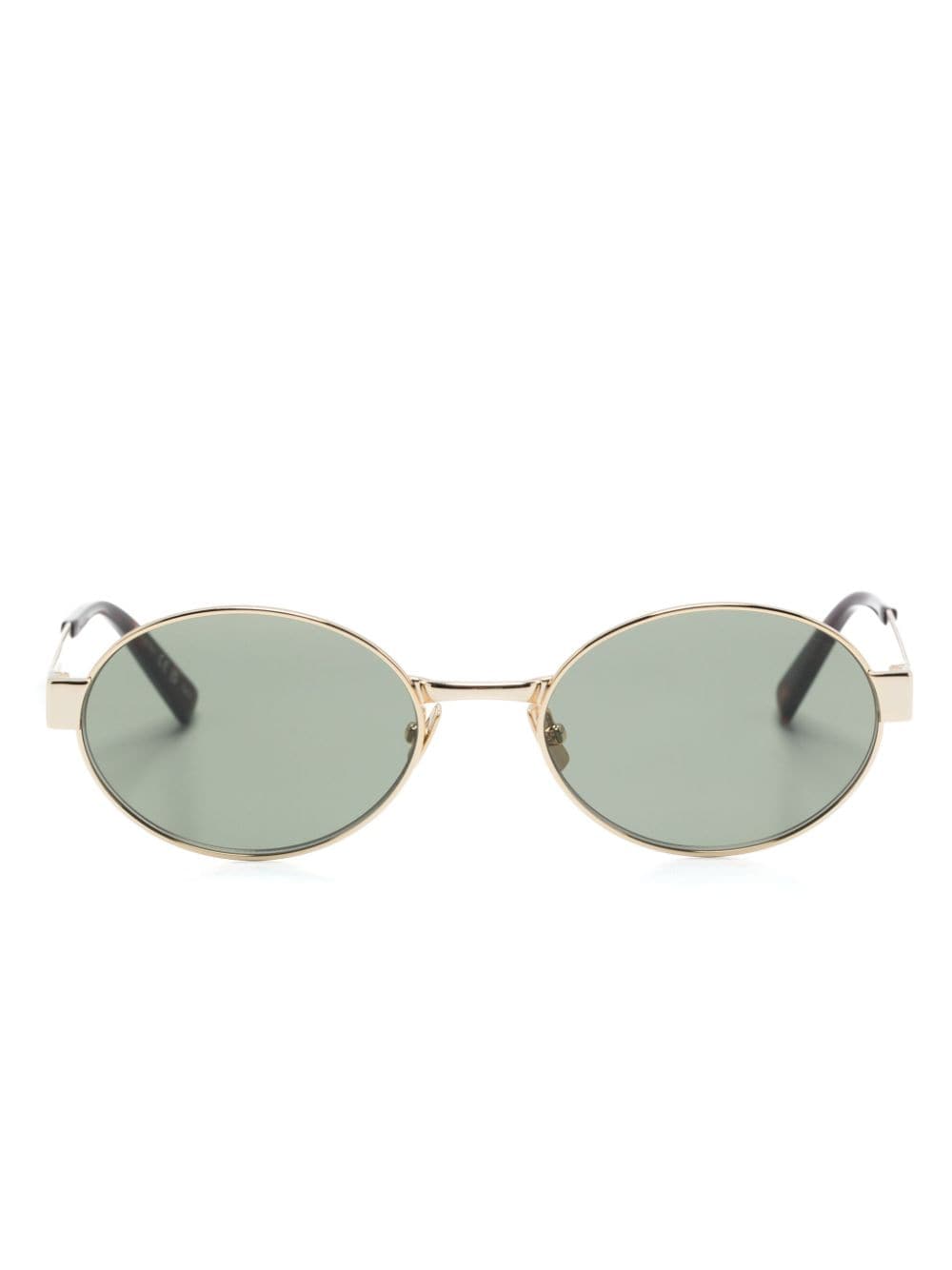 Saint Laurent Eyewear SL 692 oval-frame sunglasses - Gold von Saint Laurent Eyewear