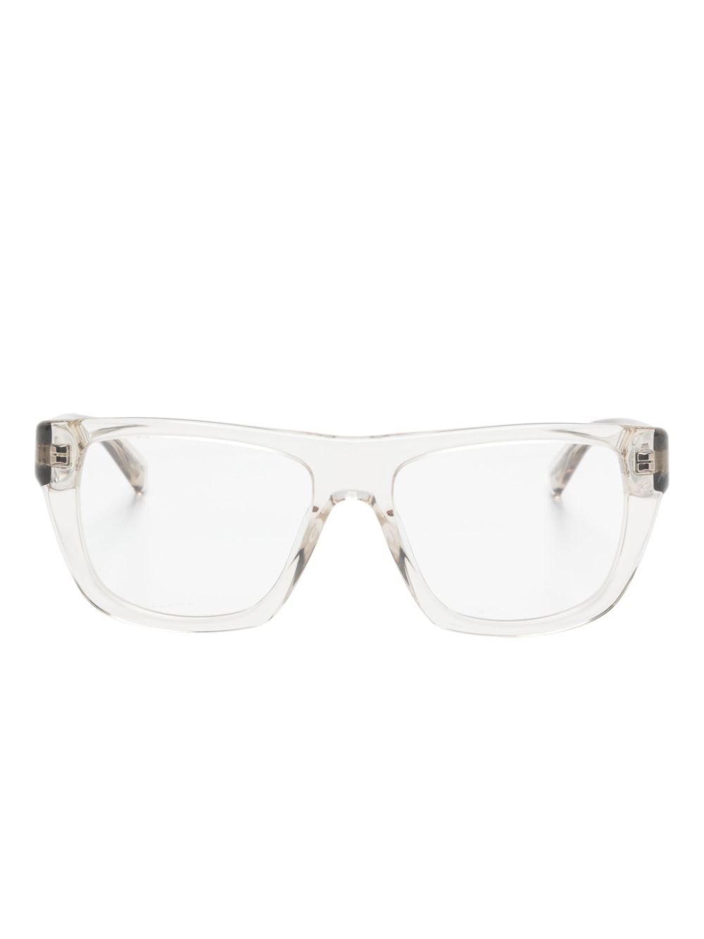 Saint Laurent Eyewear SL 714 glasses - White von Saint Laurent Eyewear