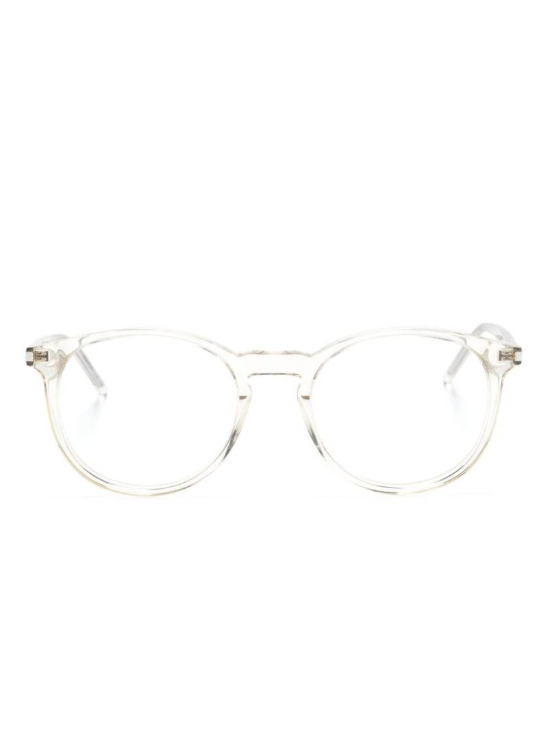 Saint Laurent Eyewear SL106 glasses - Neutrals von Saint Laurent Eyewear