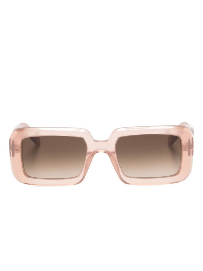 Saint Laurent Eyewear SL534 rectangle-frame sunglasses - Pink von Saint Laurent Eyewear