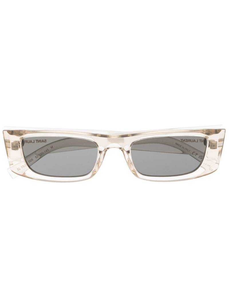 Saint Laurent Eyewear SL553 tinted sunglasses - Neutrals von Saint Laurent Eyewear