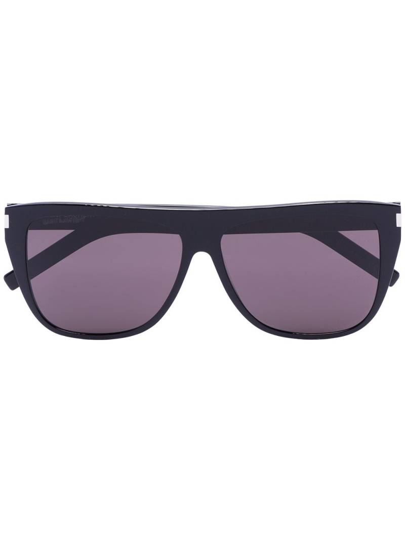 Saint Laurent Eyewear black D frame sunglasses von Saint Laurent Eyewear