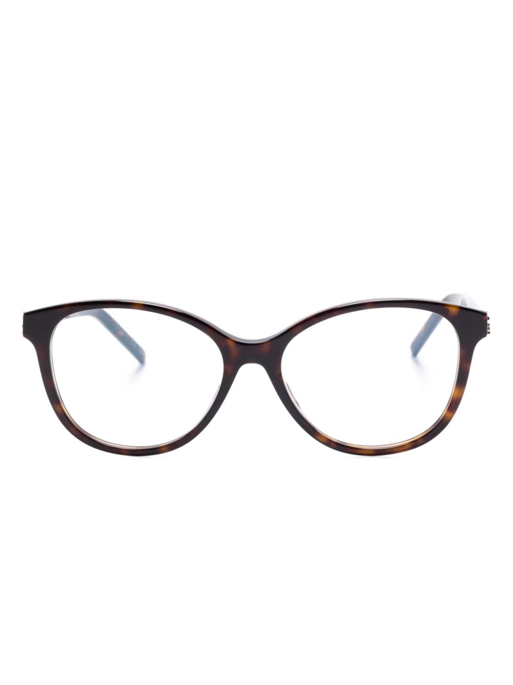 Saint Laurent Eyewear cat eye-frame glasses - Brown von Saint Laurent Eyewear