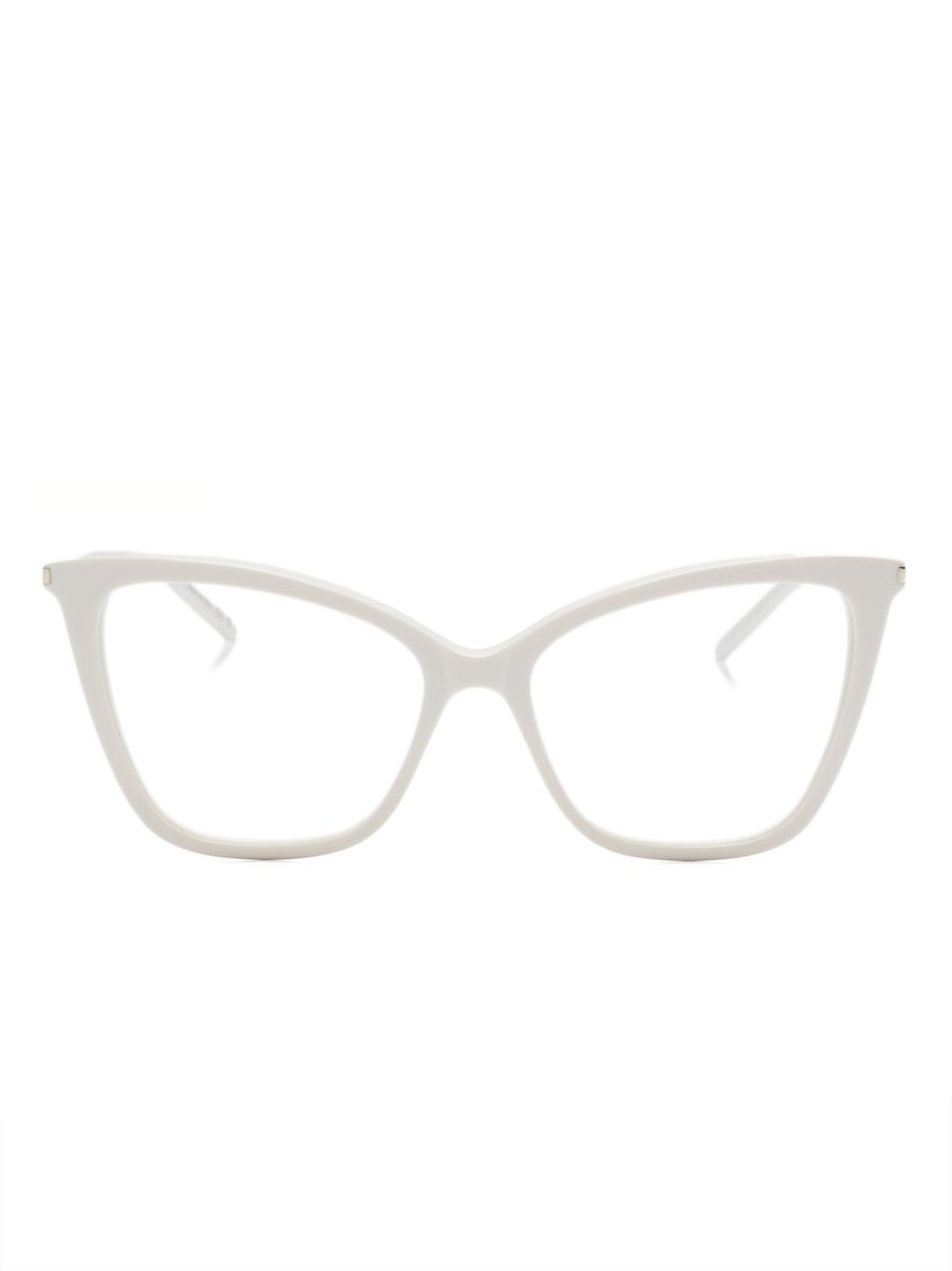 Saint Laurent Eyewear cat-eye glasses - White von Saint Laurent Eyewear