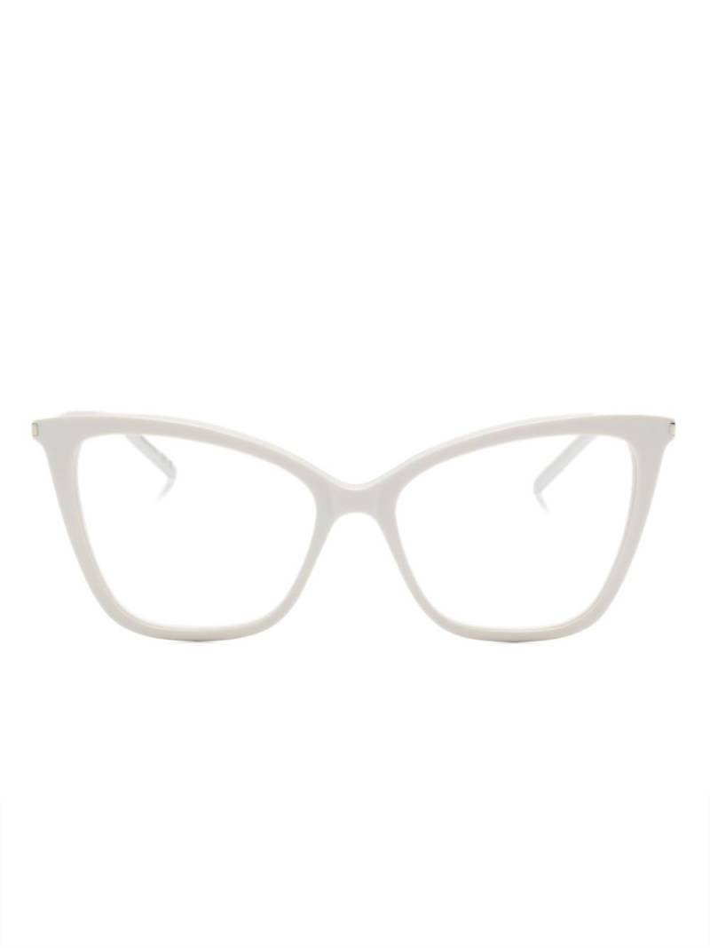 Saint Laurent Eyewear cat-eye glasses - White von Saint Laurent Eyewear