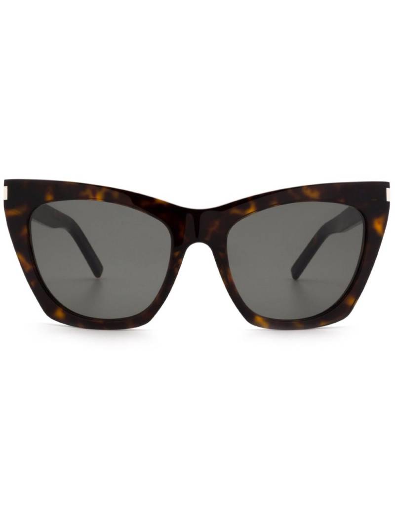 Saint Laurent Eyewear cat-eye sunglasses - Green von Saint Laurent Eyewear