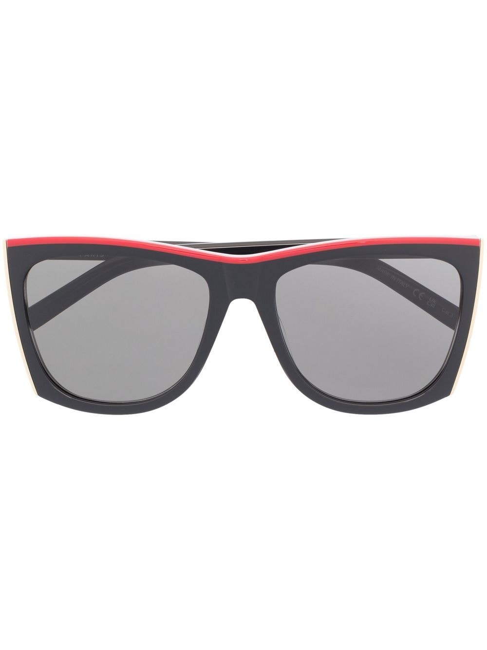 Saint Laurent Eyewear cat-eye tinted sunglasses - Black von Saint Laurent Eyewear