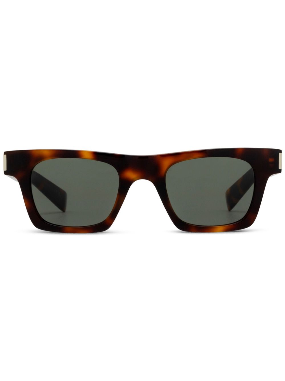 Saint Laurent Eyewear logo-print sunglasses - Brown von Saint Laurent Eyewear