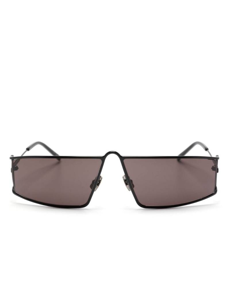 Saint Laurent Eyewear metallic square-framed sunglasses - Black von Saint Laurent Eyewear