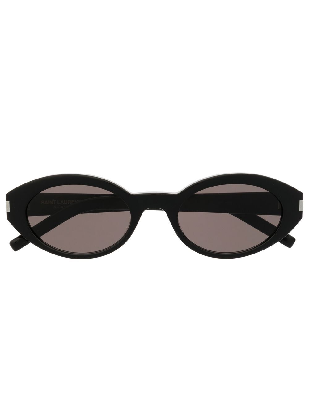 Saint Laurent Eyewear oval frame sunglasses - Black von Saint Laurent Eyewear