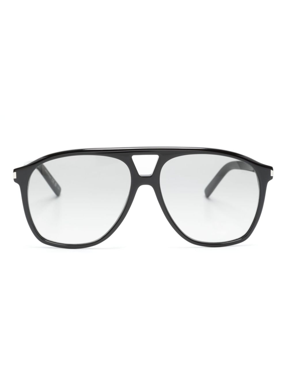 Saint Laurent Eyewear oversized pilot-frame sunglasses - Black von Saint Laurent Eyewear