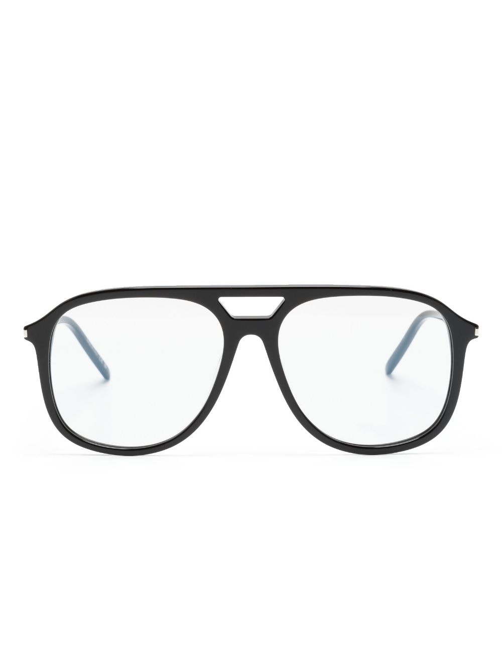 Saint Laurent Eyewear pilot-frame glasses - Black von Saint Laurent Eyewear