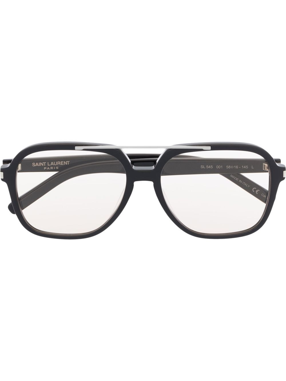 Saint Laurent Eyewear pilot-frame sunglasses - Black von Saint Laurent Eyewear