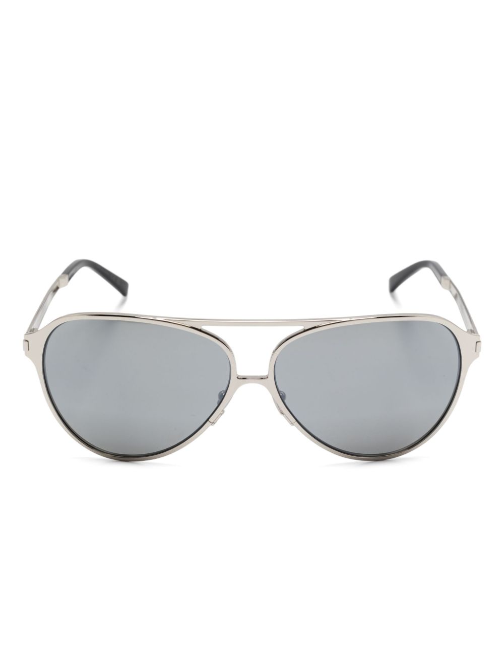 Saint Laurent Eyewear pilot-frame sunglasses - Silver von Saint Laurent Eyewear