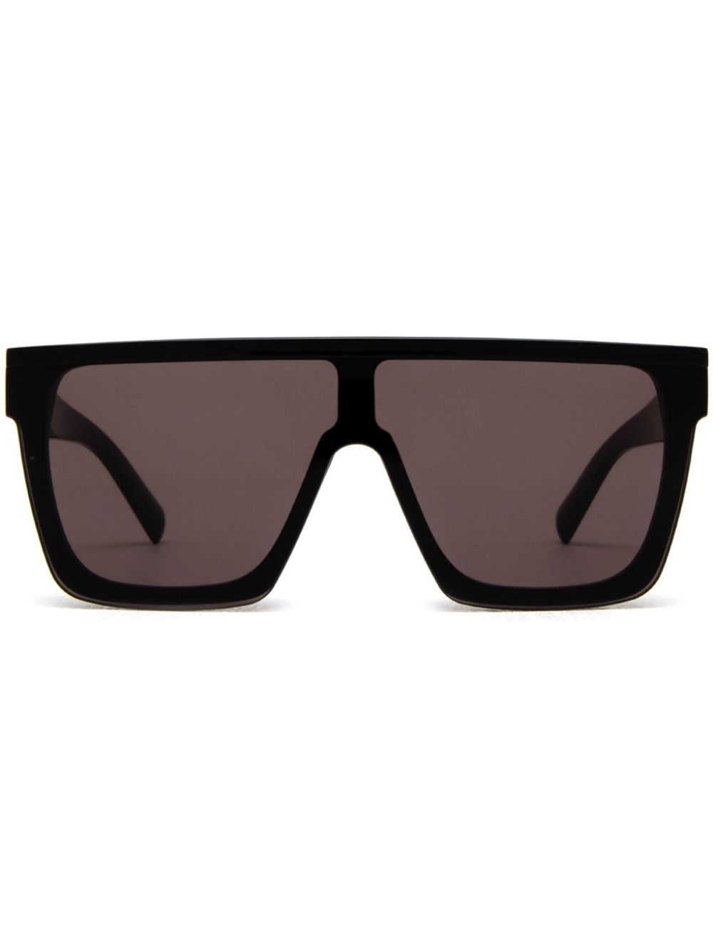 Saint Laurent Eyewear shield-frame sunglasses - Black von Saint Laurent Eyewear