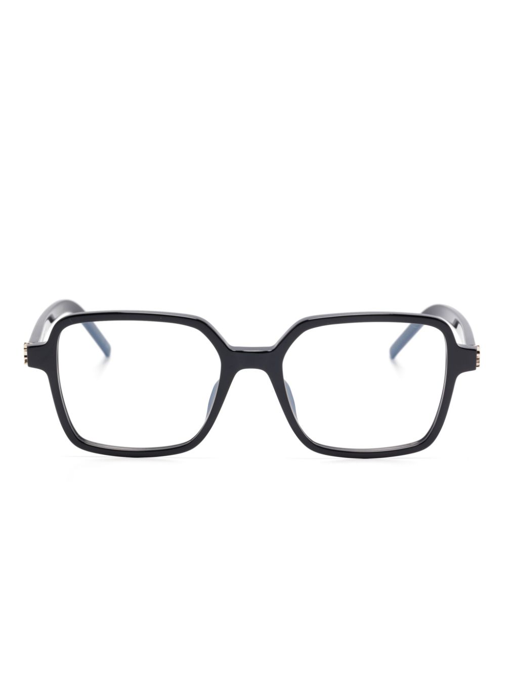 Saint Laurent Eyewear square-frame glasses - Black von Saint Laurent Eyewear