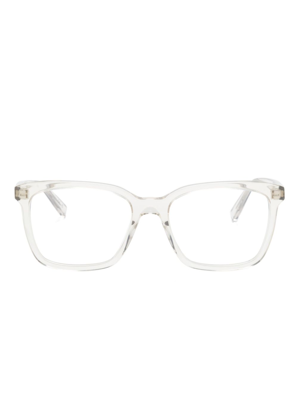 Saint Laurent Eyewear square-frame glasses - Neutrals von Saint Laurent Eyewear