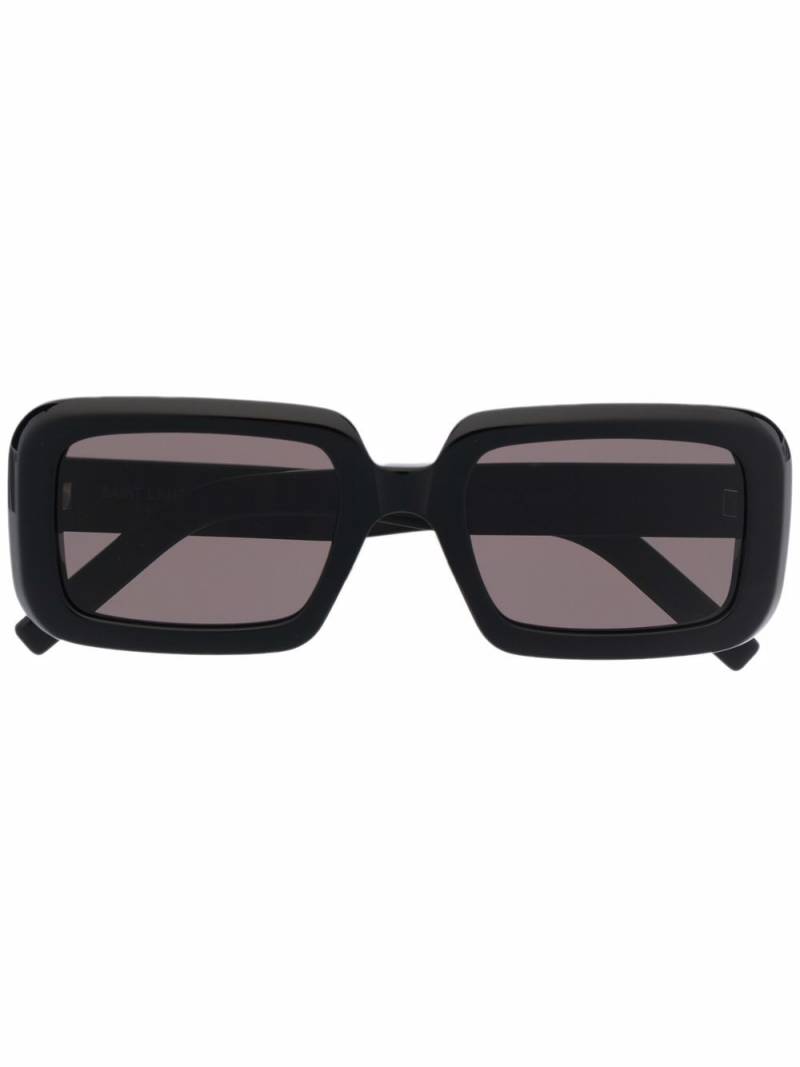 Saint Laurent Eyewear square-frame sunglasses - Black von Saint Laurent Eyewear