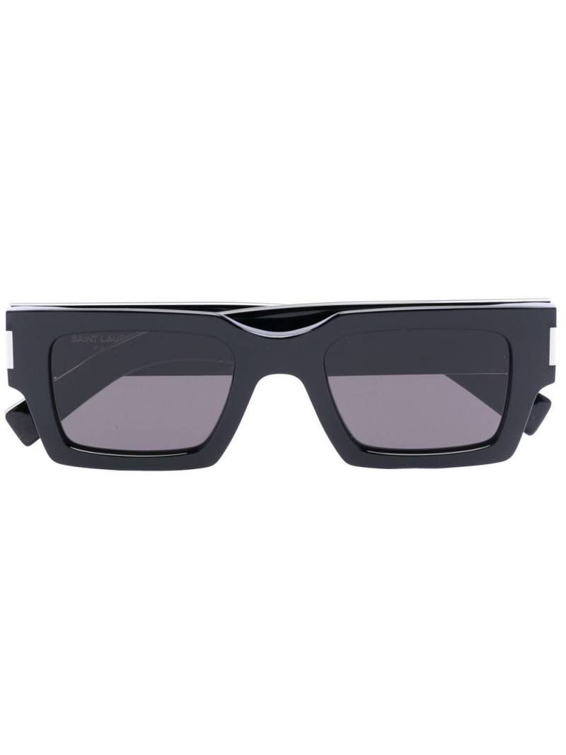 Saint Laurent Eyewear square-frame sunglasses - Black von Saint Laurent Eyewear