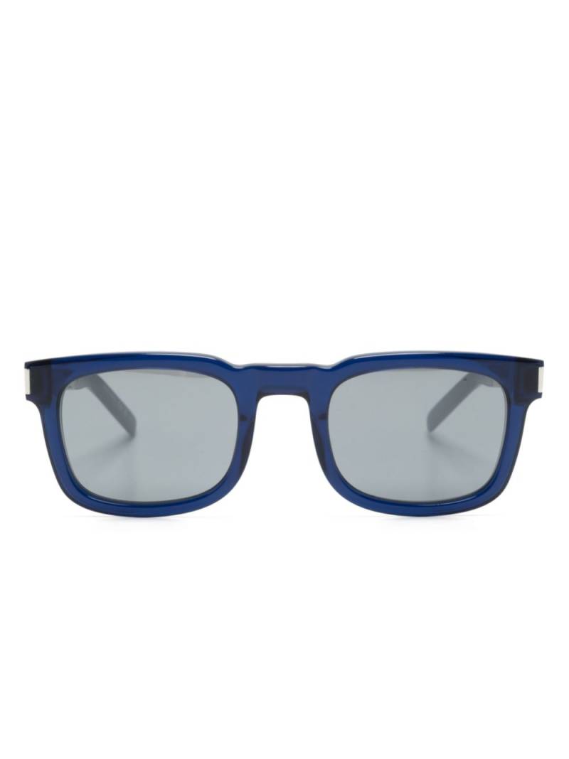 Saint Laurent Eyewear SL 581 square-frame sunglasses - Blue von Saint Laurent Eyewear