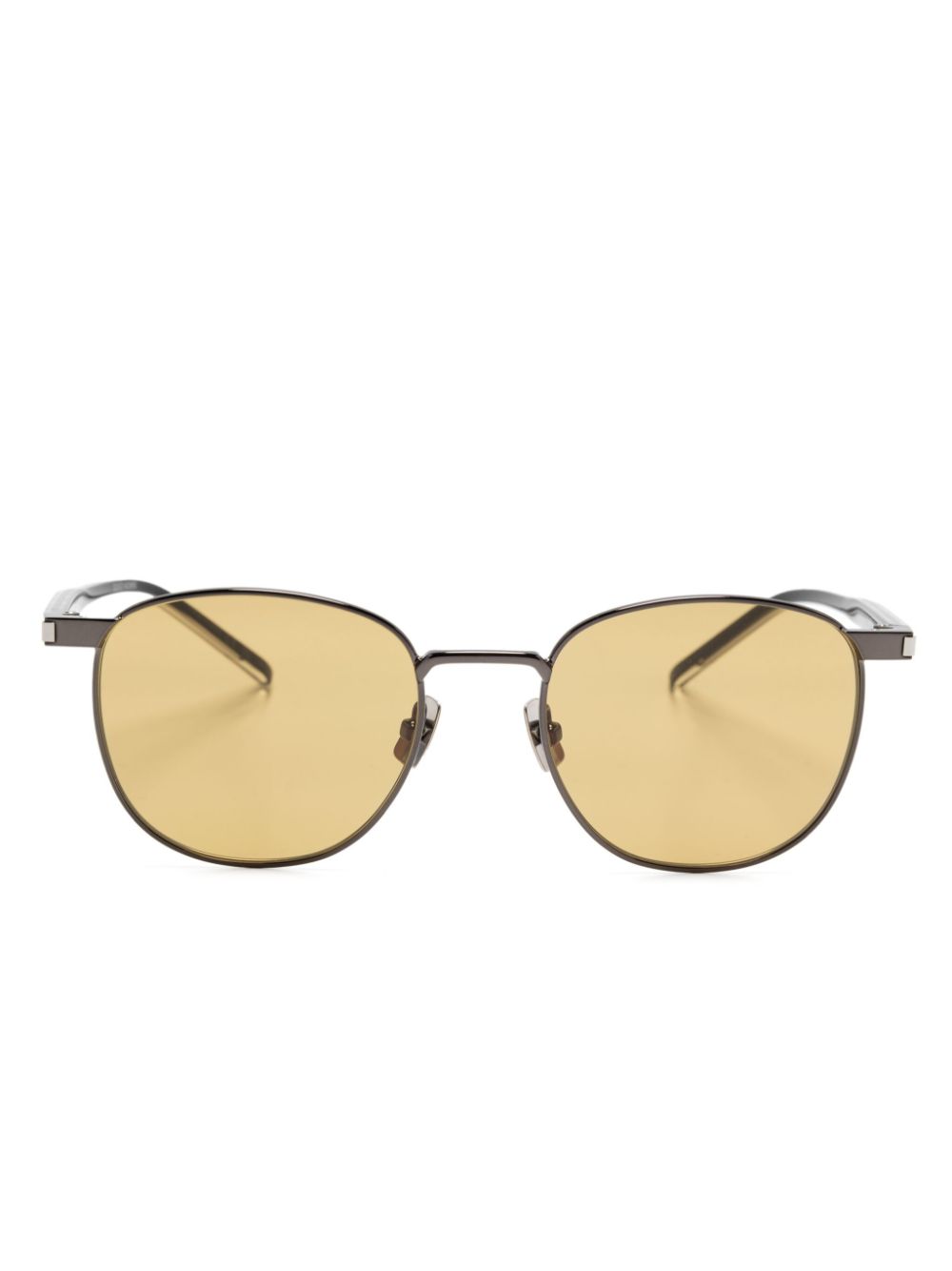 Saint Laurent Eyewear square-frame sunglasses - Silver von Saint Laurent Eyewear