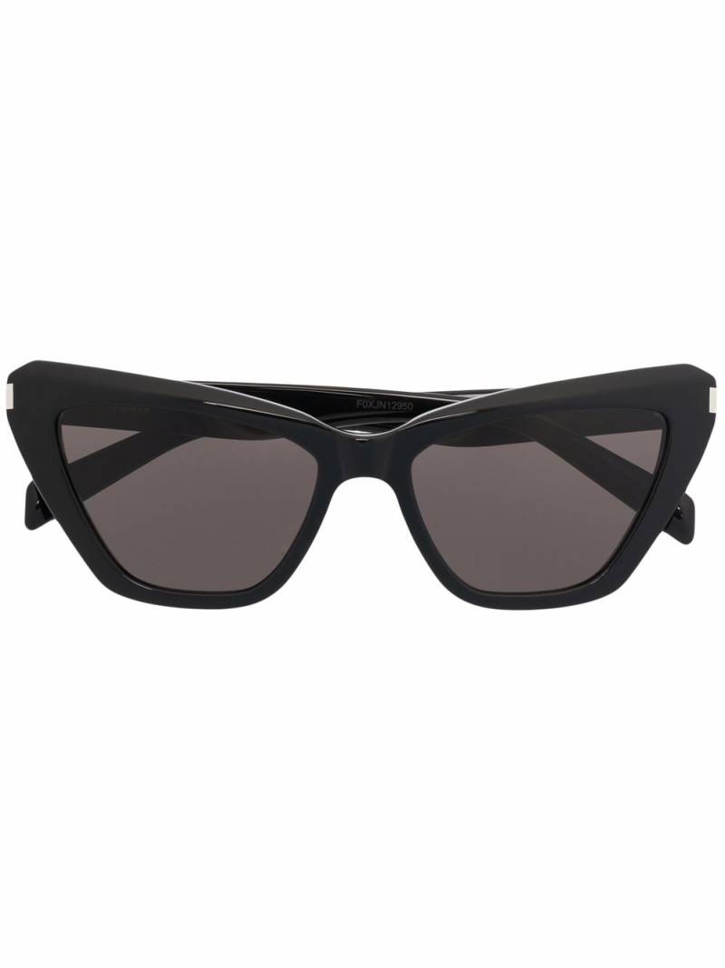 Saint Laurent Eyewear tinted cat-eye frame sunglasses - Black von Saint Laurent Eyewear