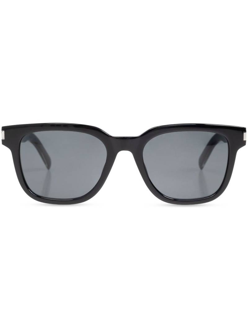 Saint Laurent Eyewear tinted square frame sunglasses - Black von Saint Laurent Eyewear