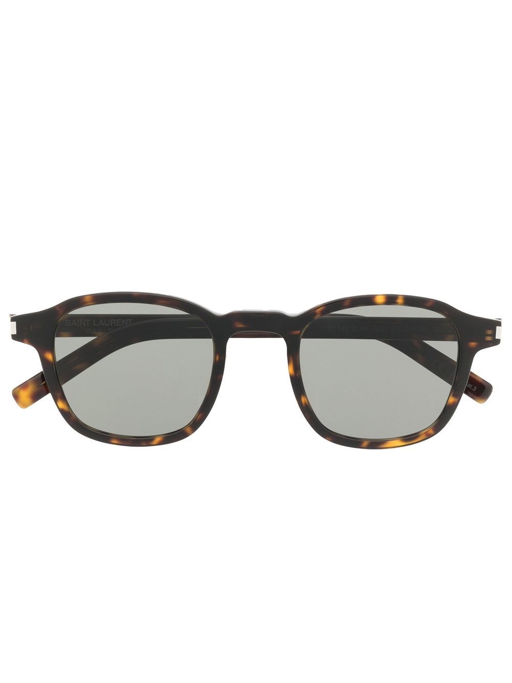 Saint Laurent Eyewear tortoise-shell round-frame sunglasses - Brown von Saint Laurent Eyewear