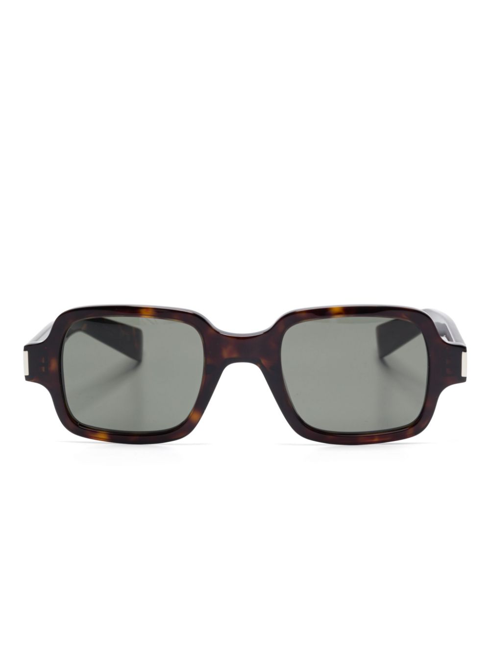 Saint Laurent Eyewear tortoiseshell-effect sunglasses - Black von Saint Laurent Eyewear