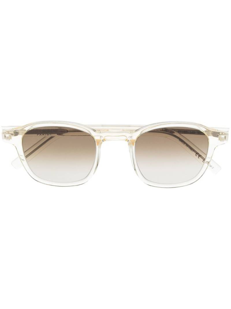 Saint Laurent Eyewear tortoiseshell round-frame sunglasses - Yellow von Saint Laurent Eyewear