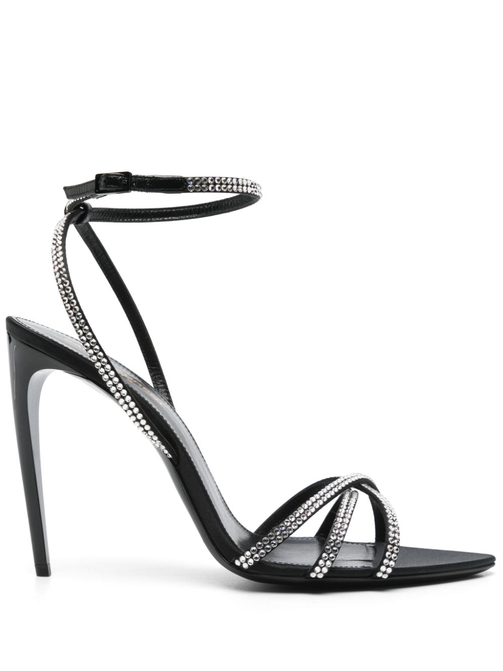 Saint Laurent Pre-Owned 105mm Ava sandals - Black von Saint Laurent Pre-Owned