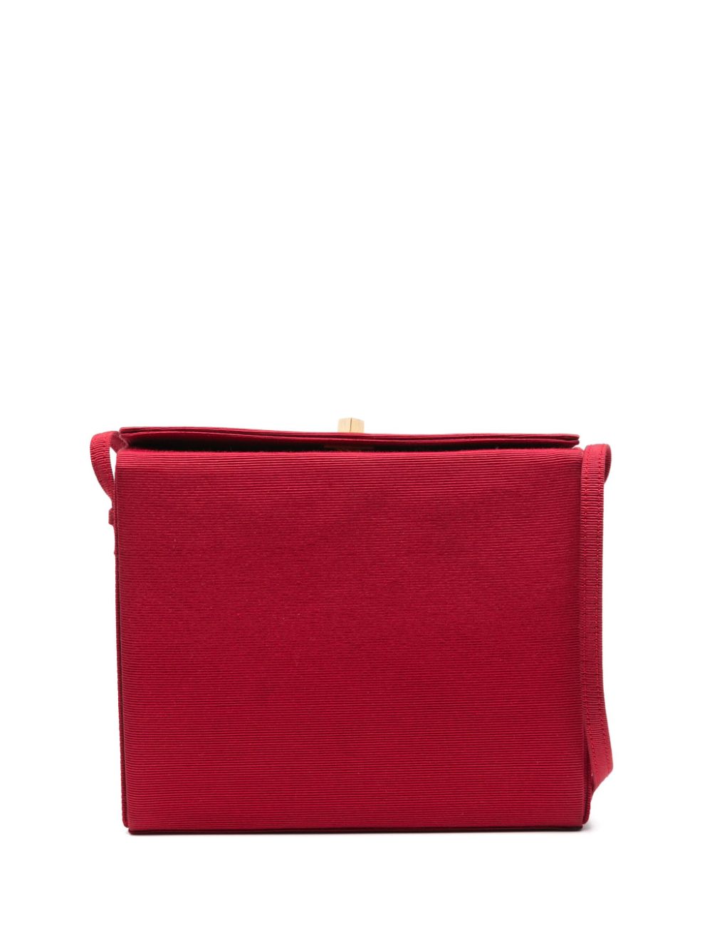 Saint Laurent Pre-Owned 1980s silk shoulder bag - Red von Saint Laurent Pre-Owned