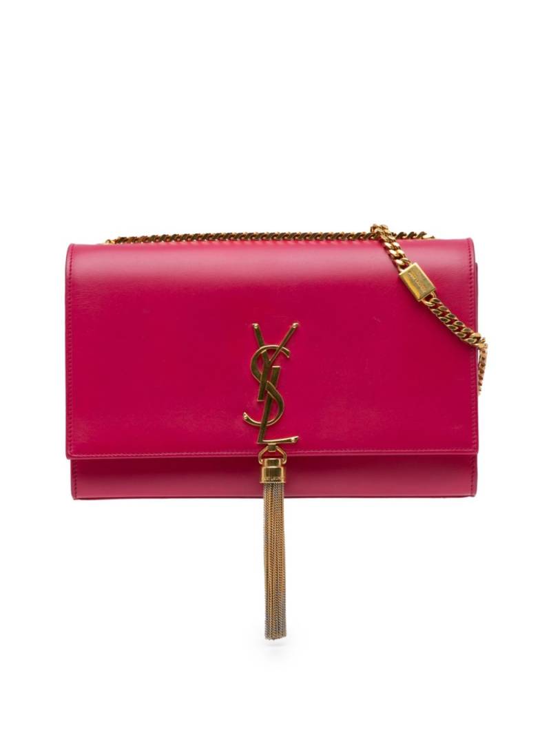 Saint Laurent Pre-Owned 2014 Medium Monogram Kate Tassel crossbody bag - Pink von Saint Laurent Pre-Owned