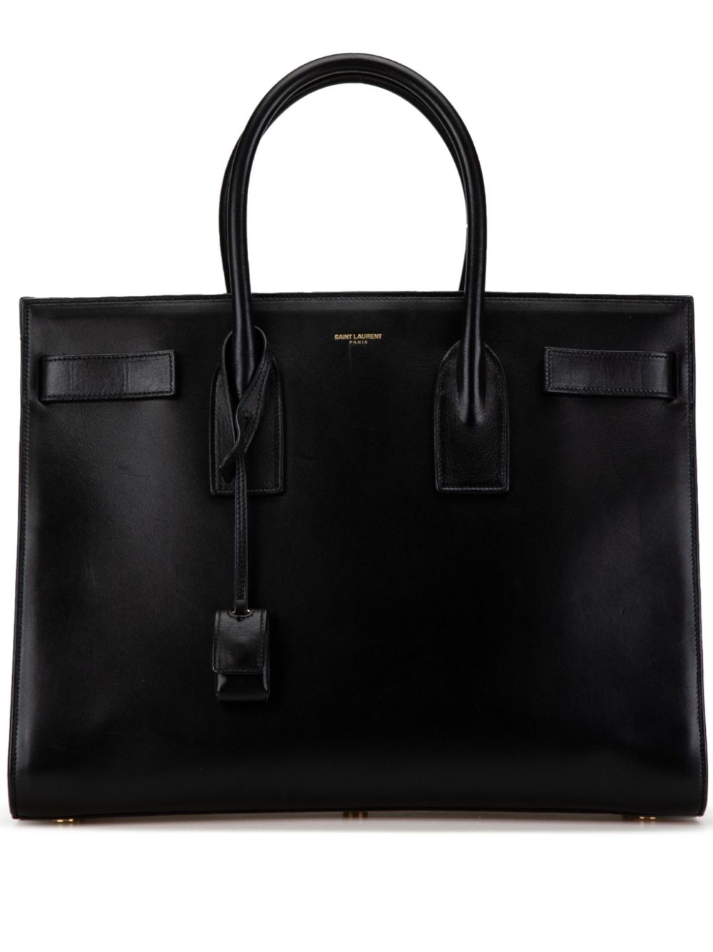 Saint Laurent Pre-Owned 2014 Small Leather Sac De Jour satchel - Black von Saint Laurent Pre-Owned