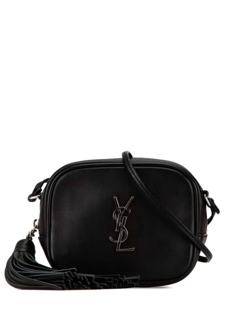 Saint Laurent Pre-Owned 2016 Calfskin Monogram Blogger crossbody bag - Black von Saint Laurent Pre-Owned