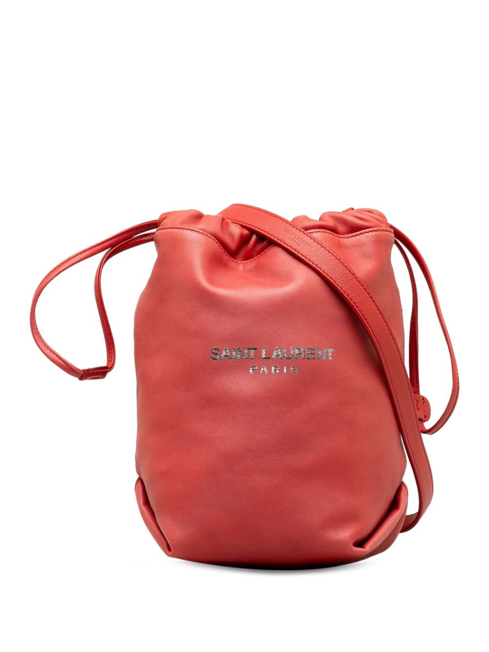 Saint Laurent Pre-Owned 2019 Teddy bucket bag - Red von Saint Laurent Pre-Owned