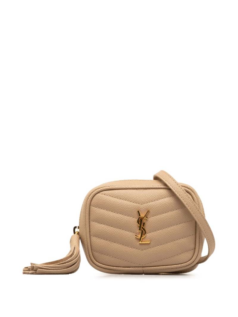 Saint Laurent Pre-Owned 2020 Baby Lou Camera crossbody bag - Brown von Saint Laurent Pre-Owned