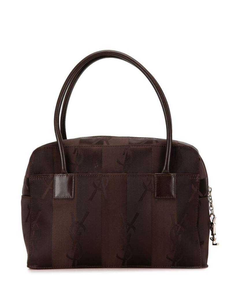 Saint Laurent Pre-Owned 20th Century Satin Monogram handbag - Brown von Saint Laurent Pre-Owned