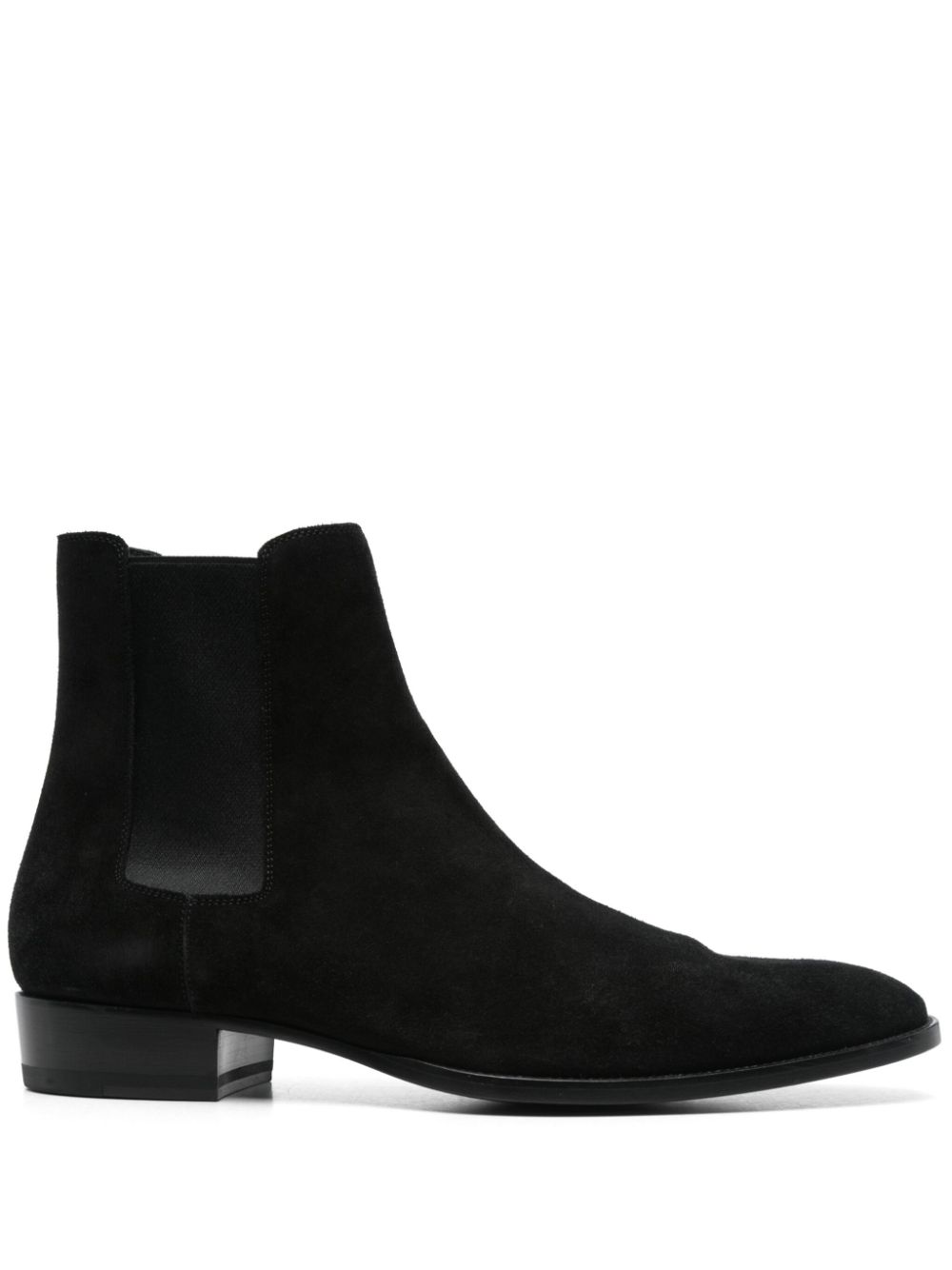 Saint Laurent Pre-Owned 30mm Wyatt Chelsea boots - Black von Saint Laurent Pre-Owned