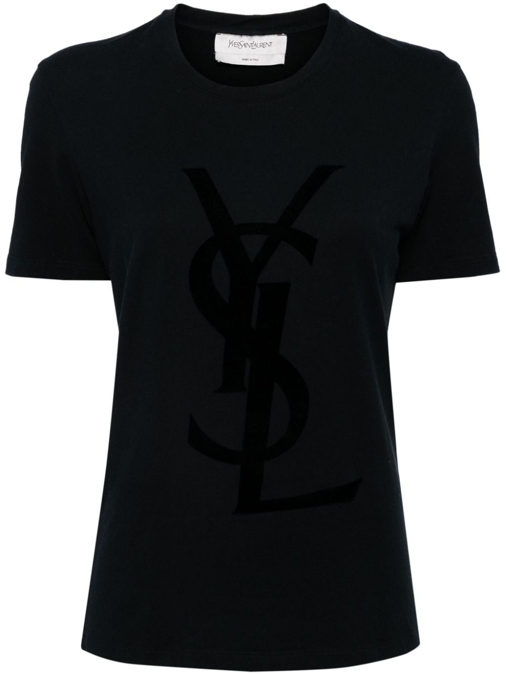 Saint Laurent Pre-Owned logo-printed short-sleeved T-shirt - Black von Saint Laurent Pre-Owned