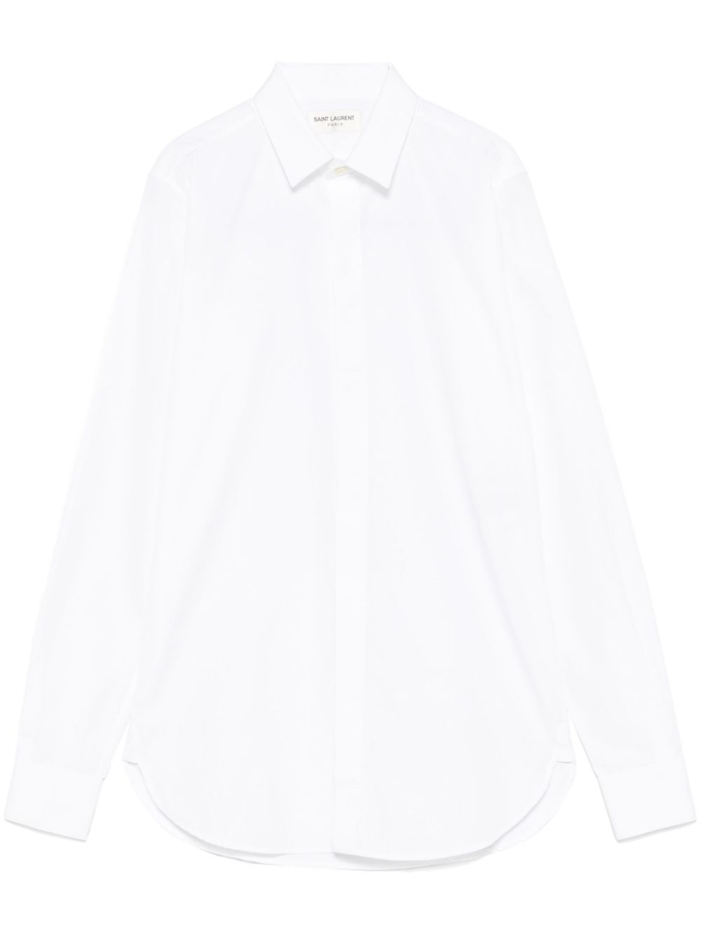 Saint Laurent Pre-Owned poplin shirt - White von Saint Laurent Pre-Owned