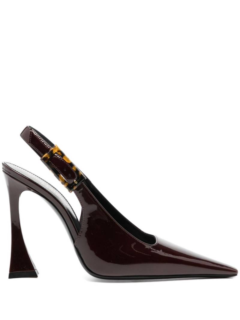 Saint Laurent 110mm Stone Sevilla pumps - Red von Saint Laurent