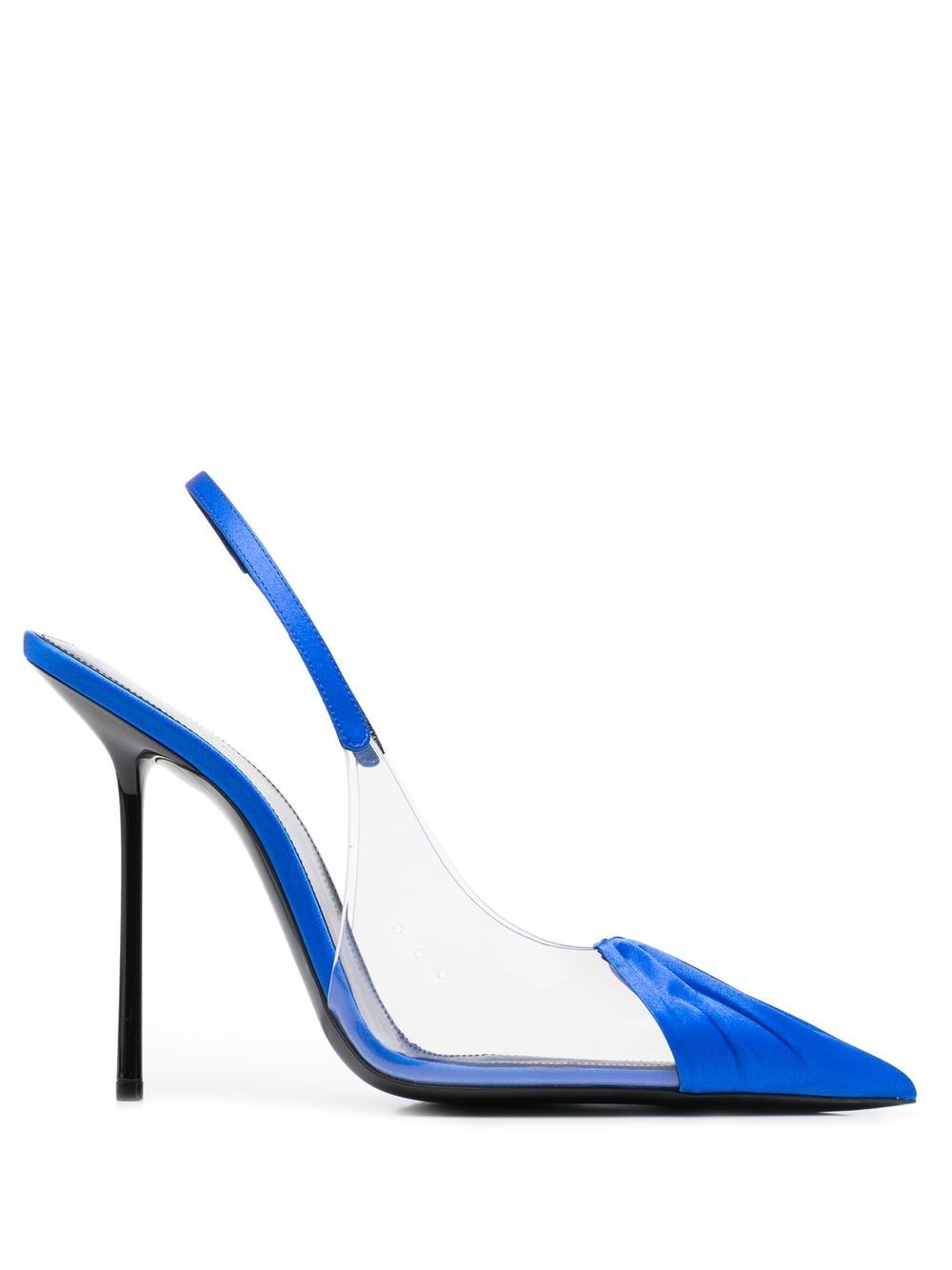 Saint Laurent 140mm pointed-toe leather pumps - Blue von Saint Laurent