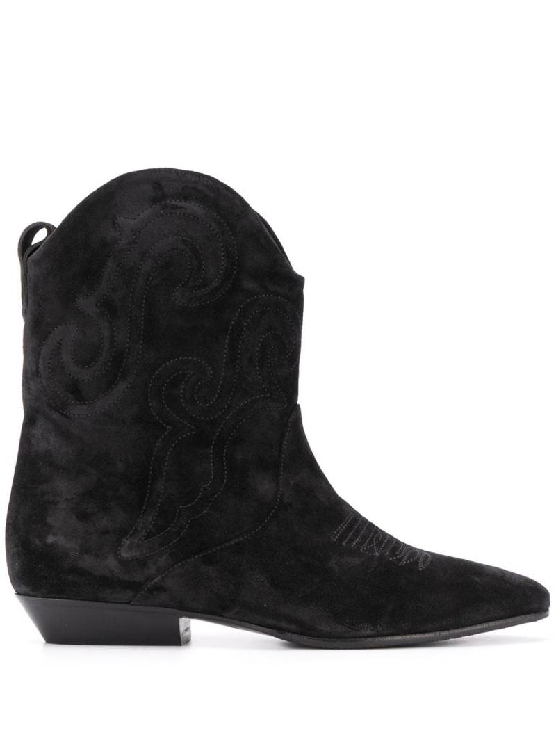 Saint Laurent Bonnie 25 boots - Black von Saint Laurent