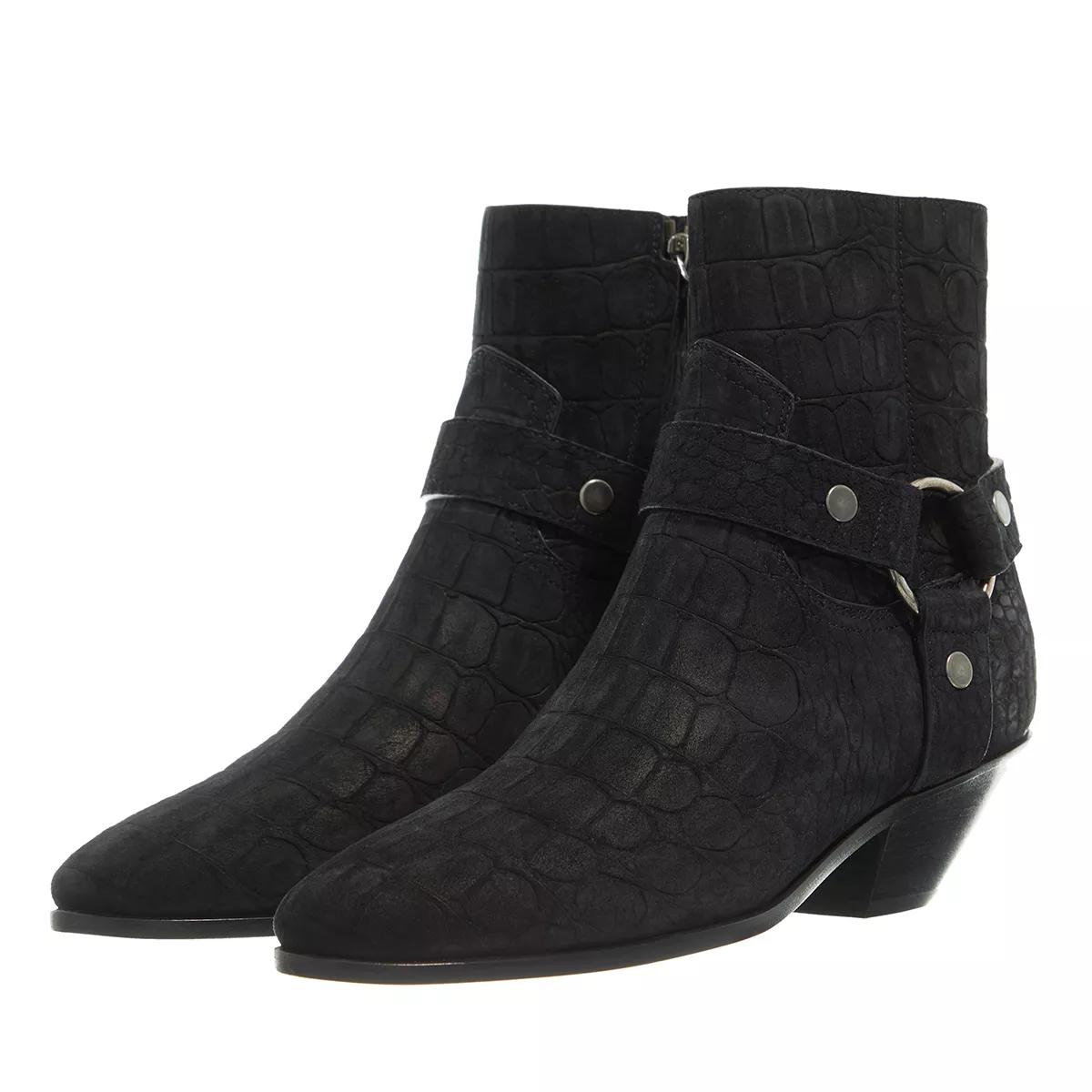 Saint Laurent Stiefel & Boots - Boots Leather - Gr. 38 (EU) - in Schwarz - für Damen von Saint Laurent