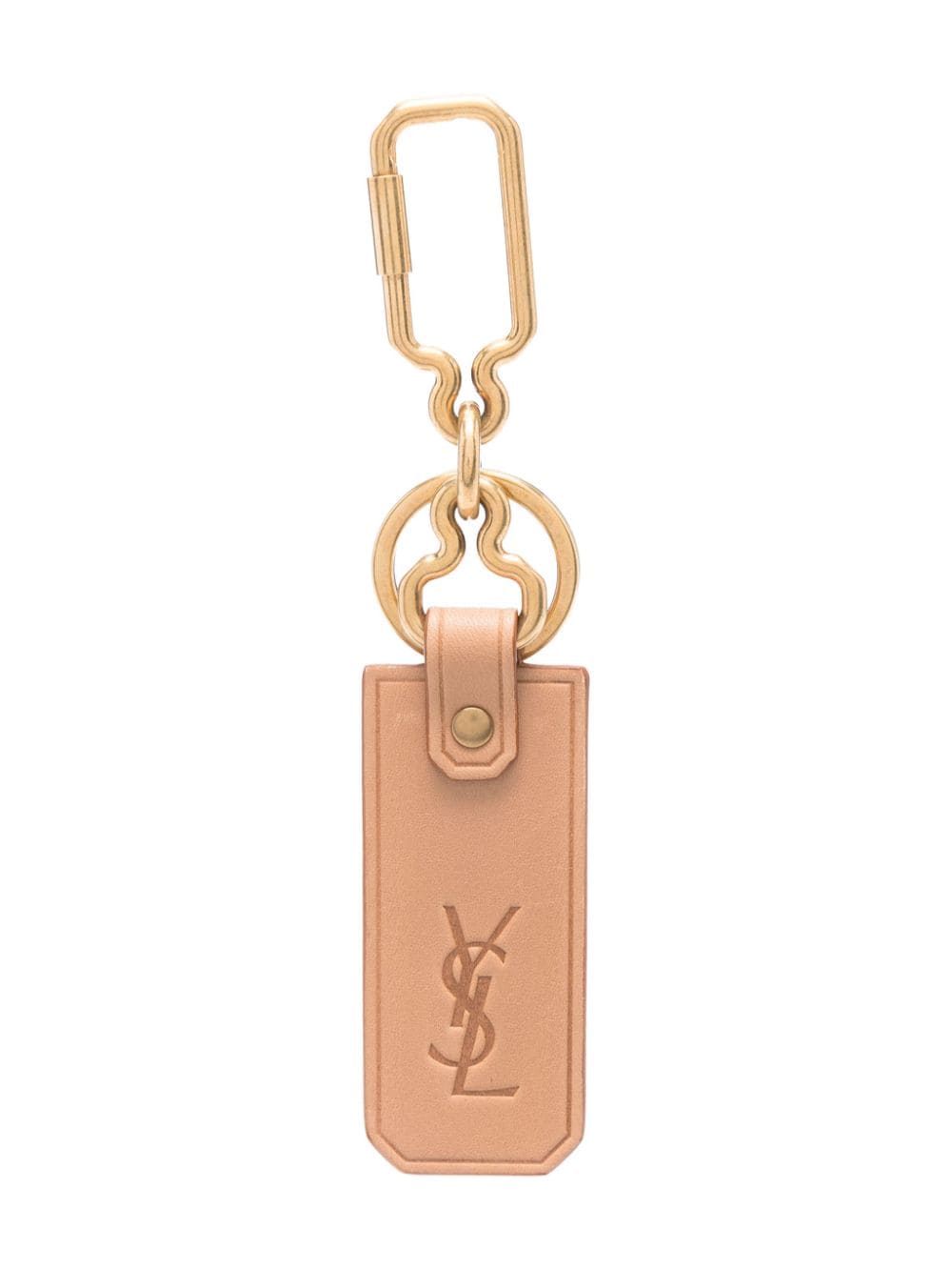 Saint Laurent Cassandre keyring - Brown von Saint Laurent