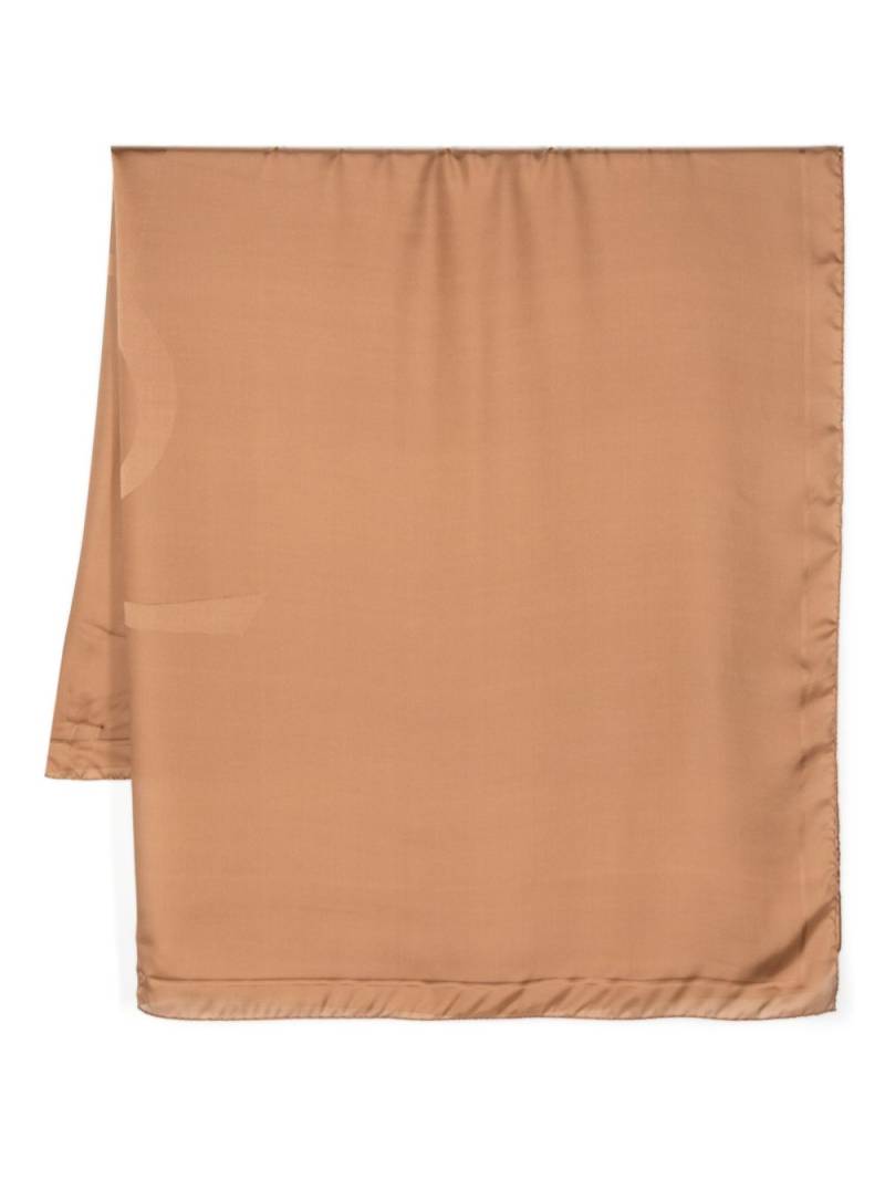 Saint Laurent Cassandre scarf - Neutrals von Saint Laurent