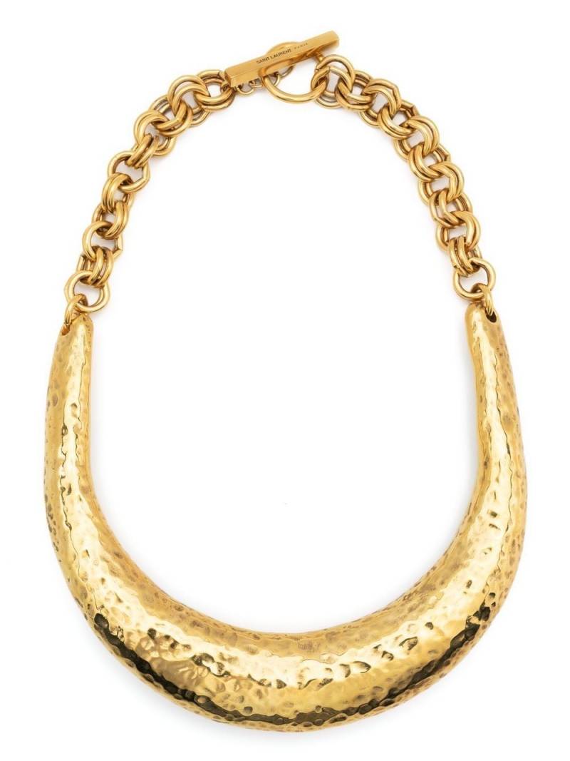 Saint Laurent Collier chain-link necklace - Gold von Saint Laurent