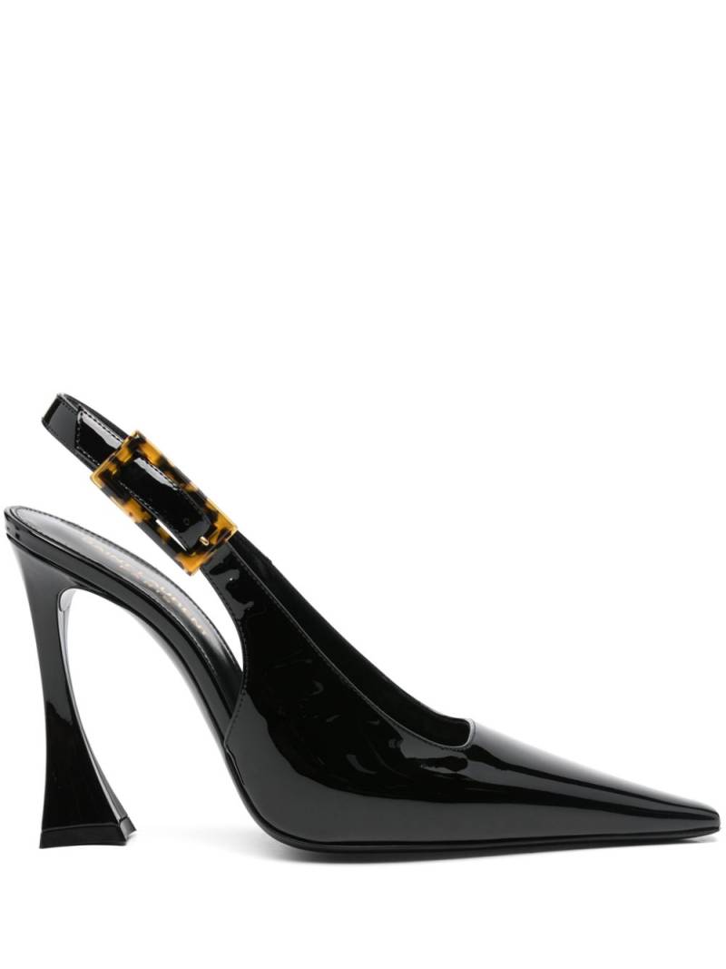 Saint Laurent 110mm Dune slingback pumps - Black von Saint Laurent